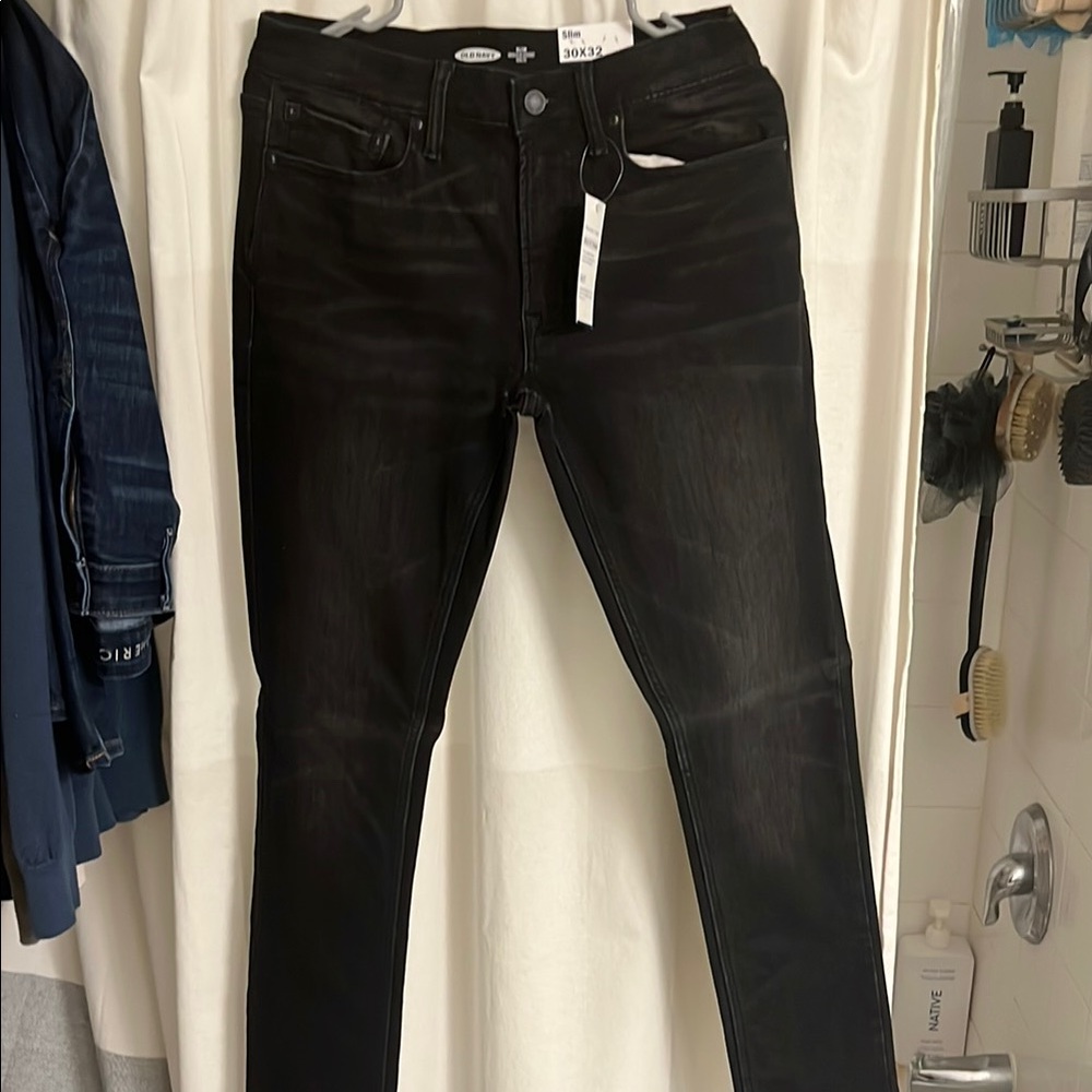 Old Navy Black Slim Fit Jeans with Modern Stretch